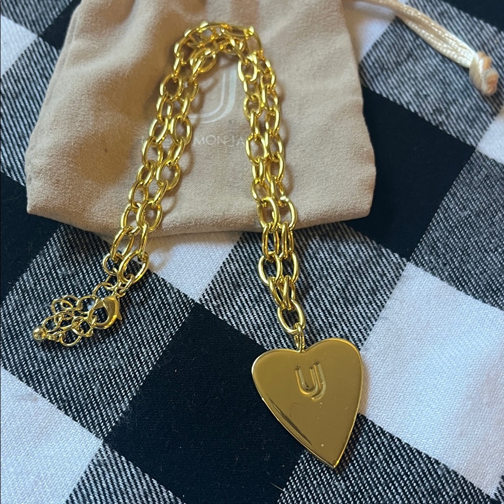 Uncommon James Gold Heart Necklace